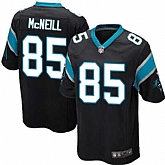 Nike Men & Women & Youth Panthers #85 McNeill Black Team Color Game Jersey,baseball caps,new era cap wholesale,wholesale hats